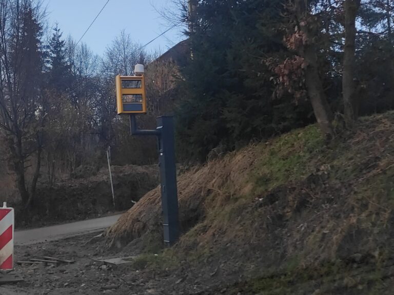 To pewne. Fotoradar w Naściszowej już działa