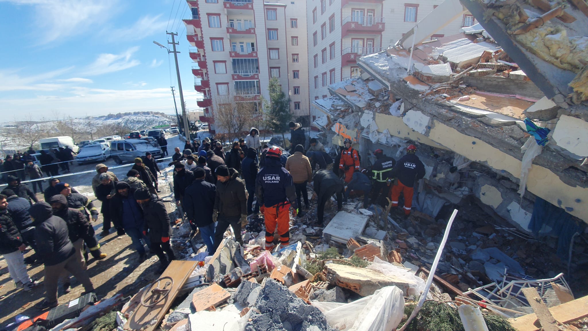 Syria, Turcja, trzęsienie ziemi w Turcji, Husar Poland, PSP w Nowym Sączu, akcja ratownicza