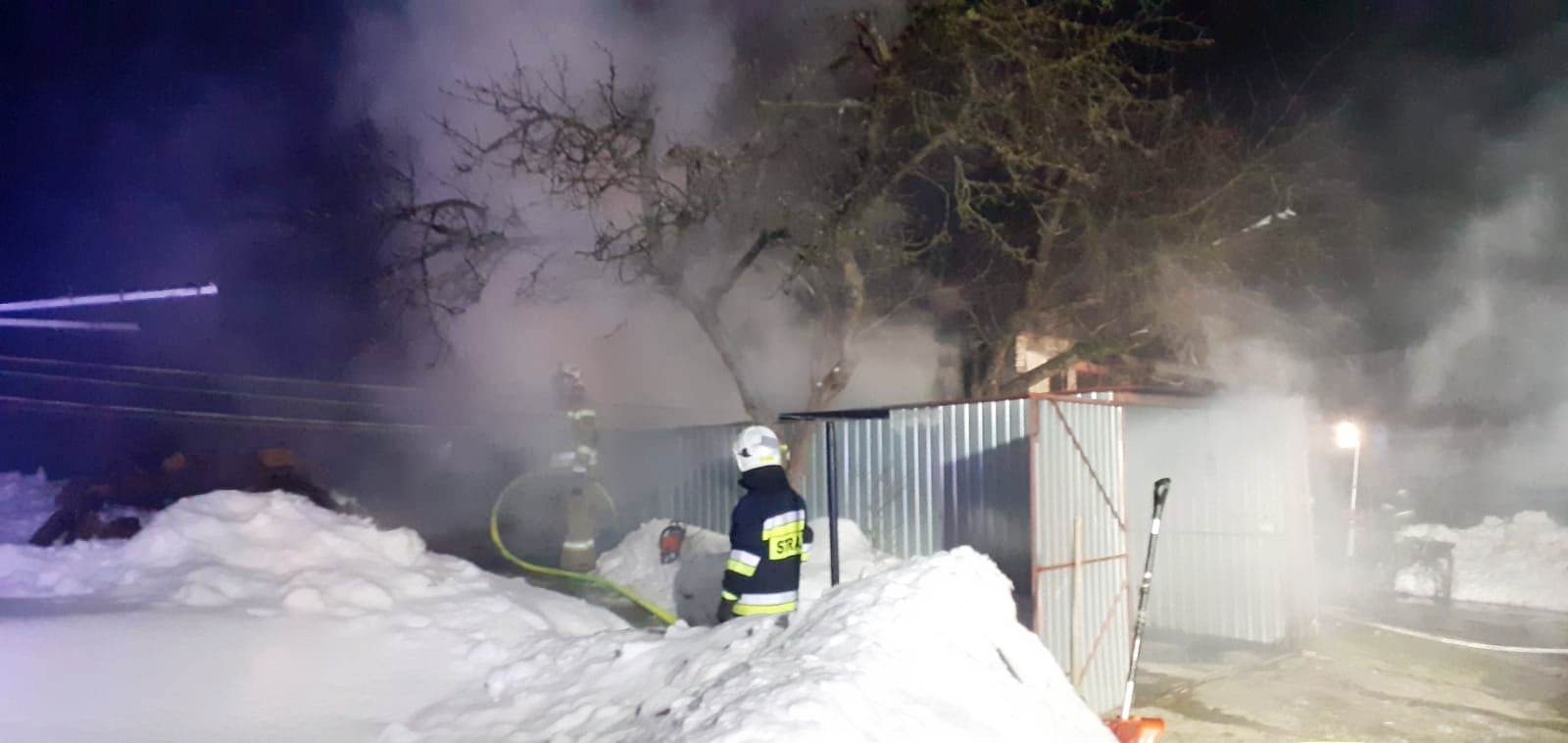 Gaboń pożar