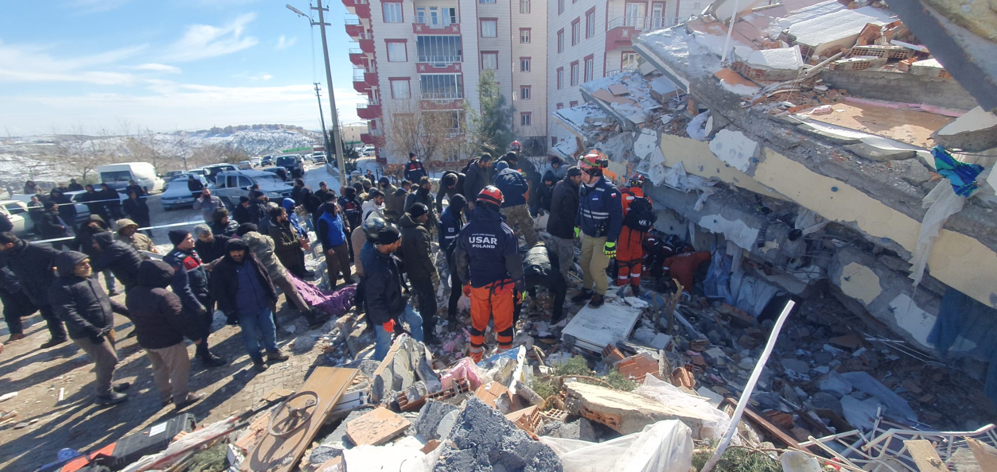 Syria, Turcja, trzęsienie ziemi w Turcji, Husar Poland, PSP w Nowym Sączu, akcja ratownicza