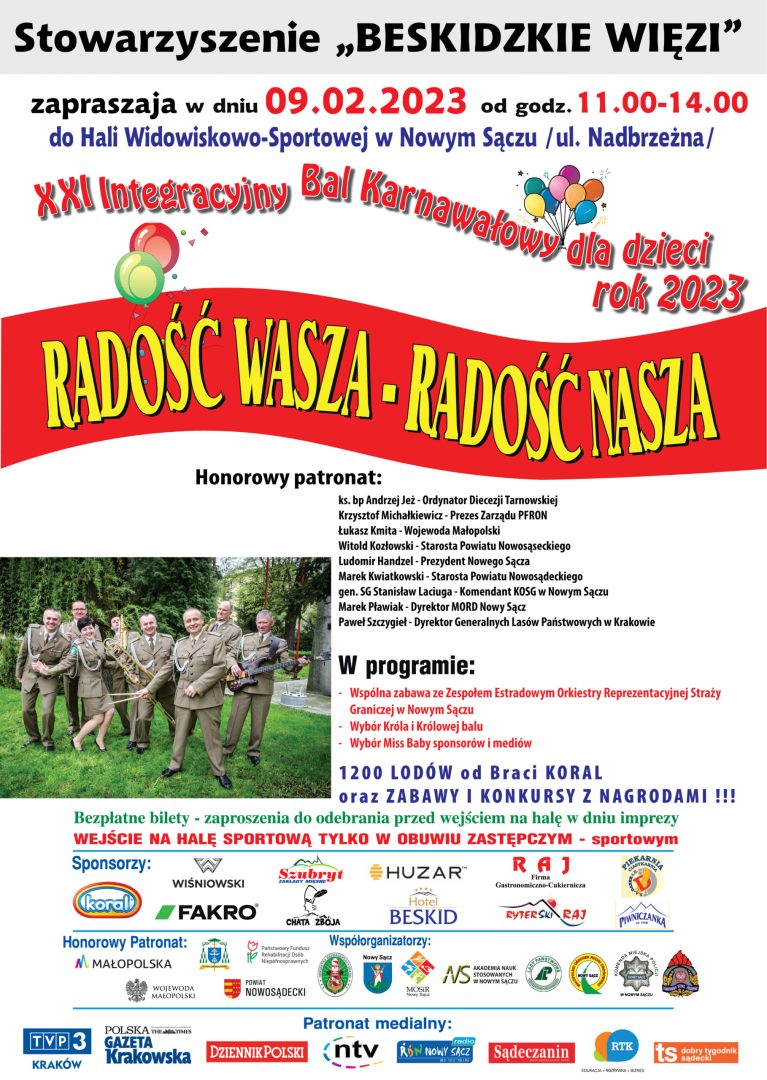 Radość Wasza, Radość Nasza, Nowy Sącz
