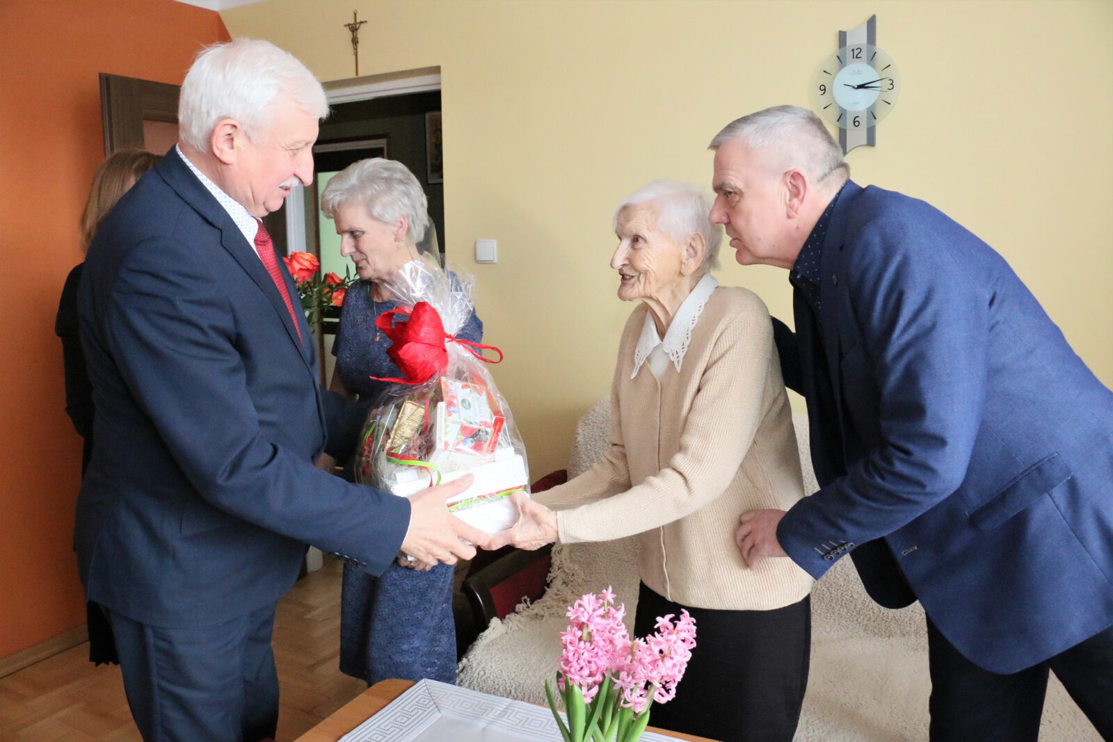 Janina Florek, 100 lat, miasto Limanowa