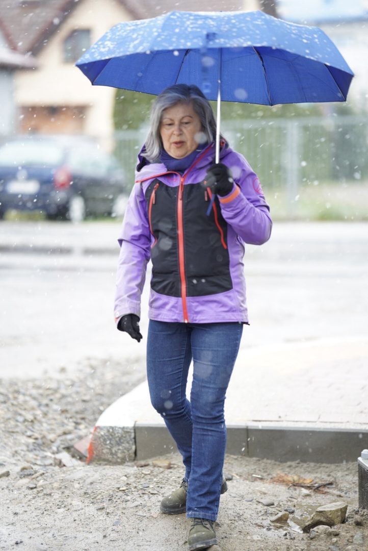 Nawojowska, droga, zjazd