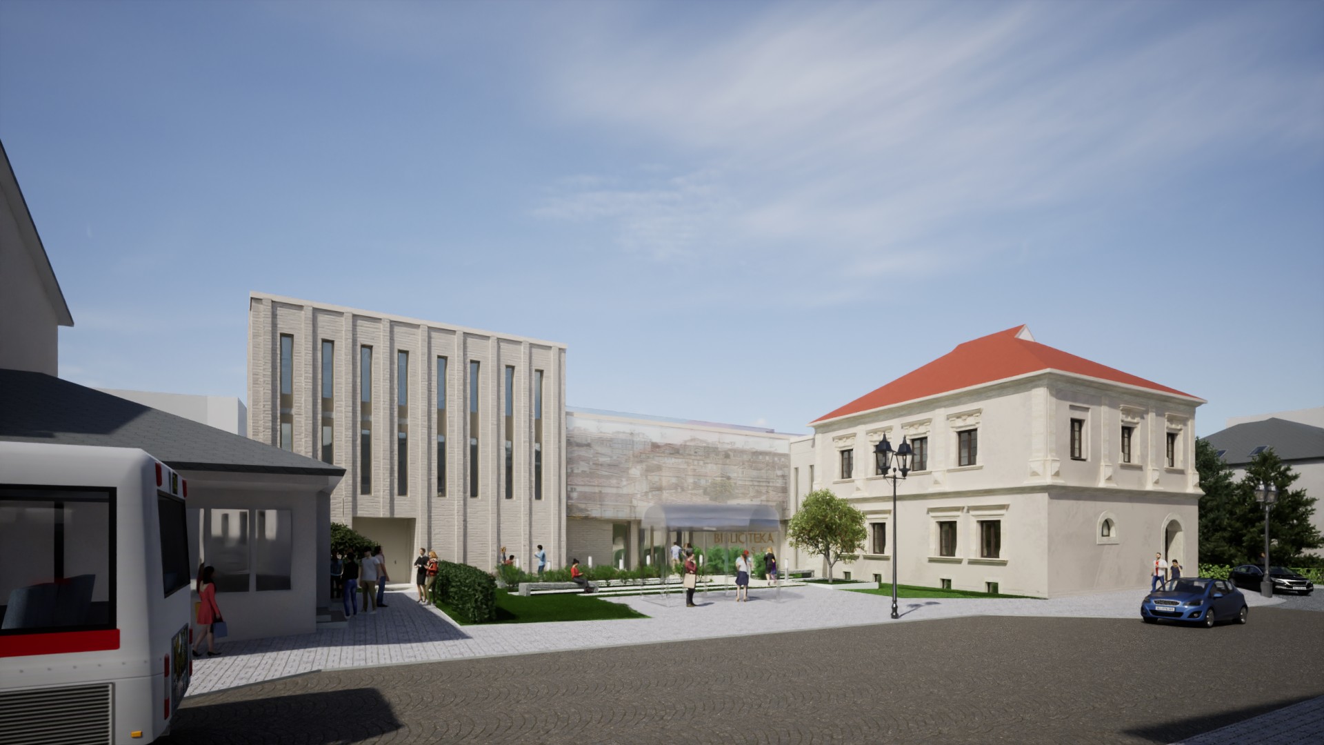Sądecka Biblioteka Publiczna, wizualizacje