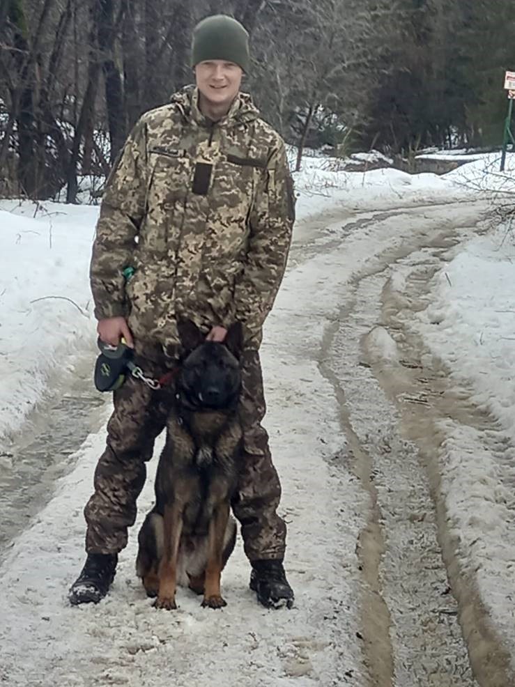 wyszkolone psy, KOSG, Ukraina, wojna na Ukrainie