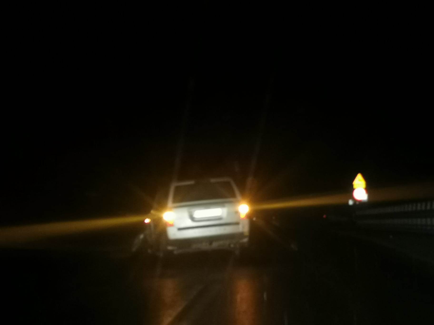 Florynka, kolizja