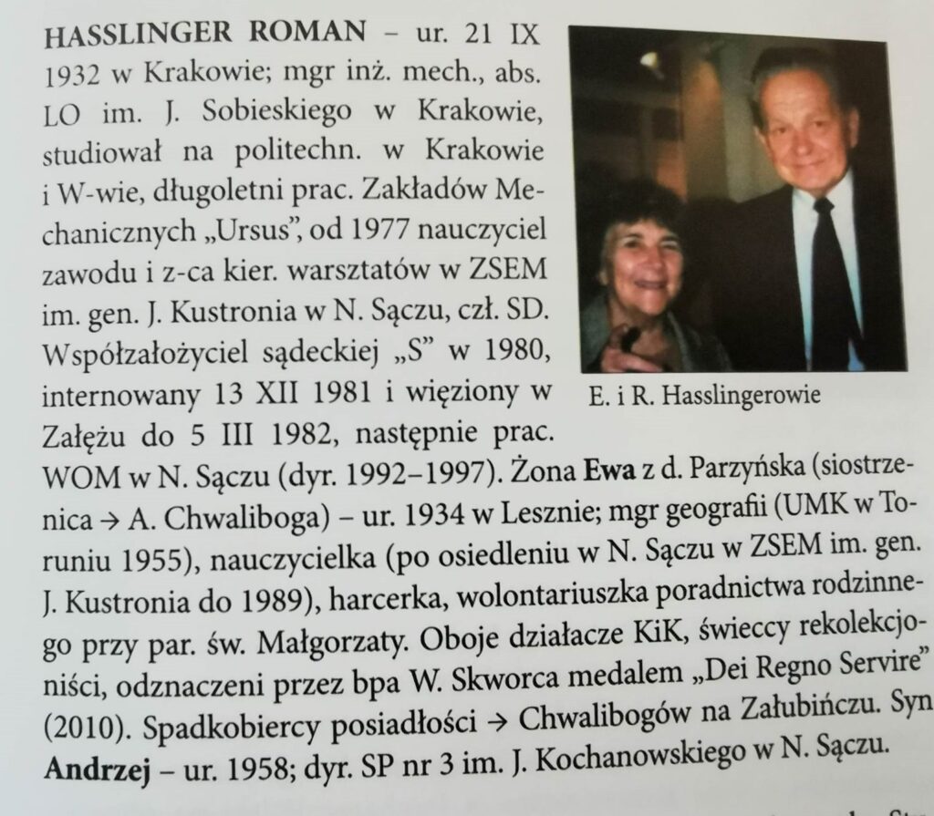 Nowy Sącz, Ewa Hassling