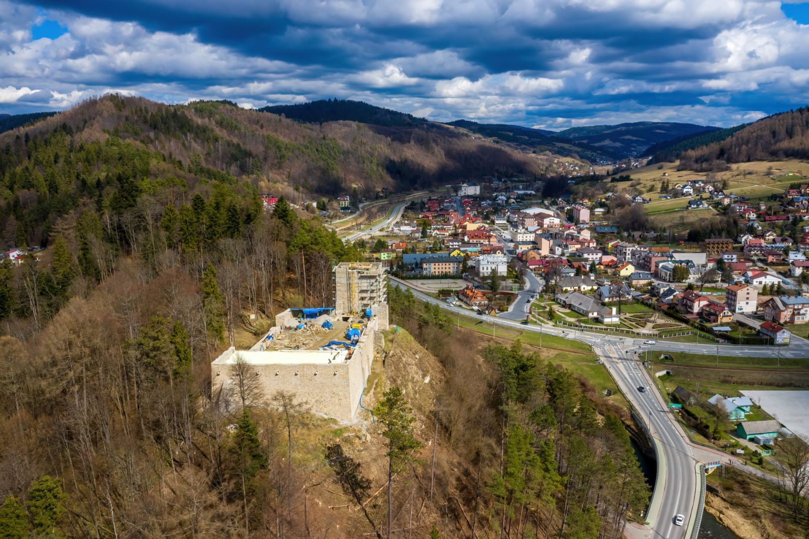 zamek Muszyna, odbudowa