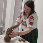 palmy wielkanocne, zające, wyplatanie, Sołectwo Muszynka