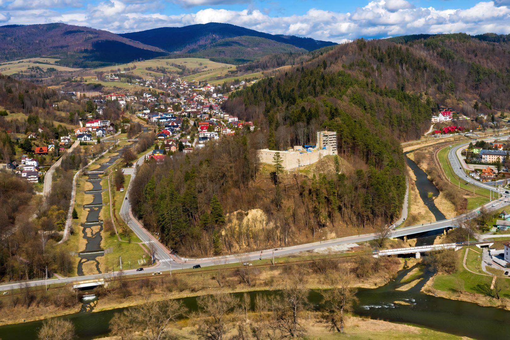 zamek Muszyna, odbudowa