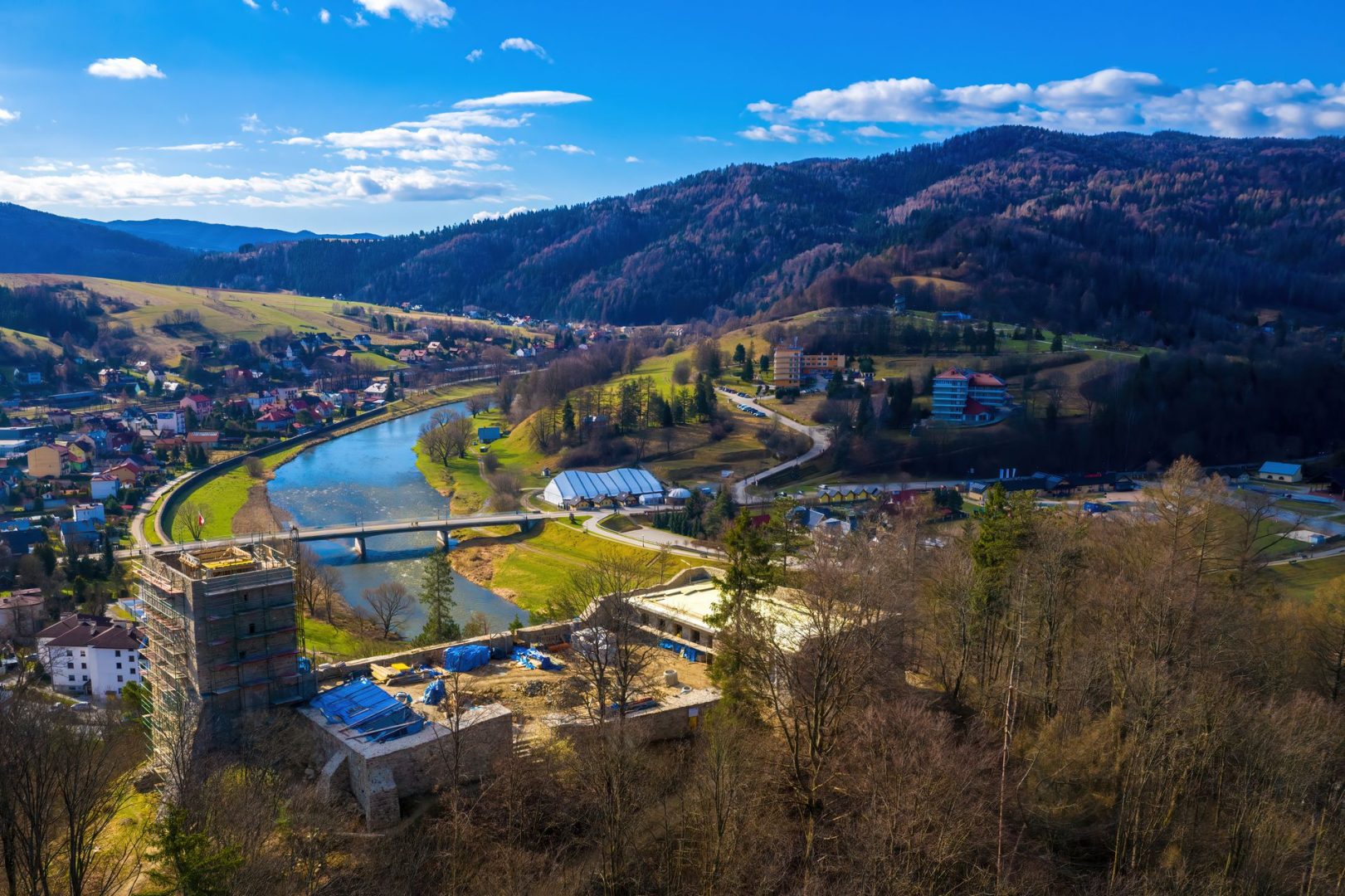 zamek Muszyna, odbudowa