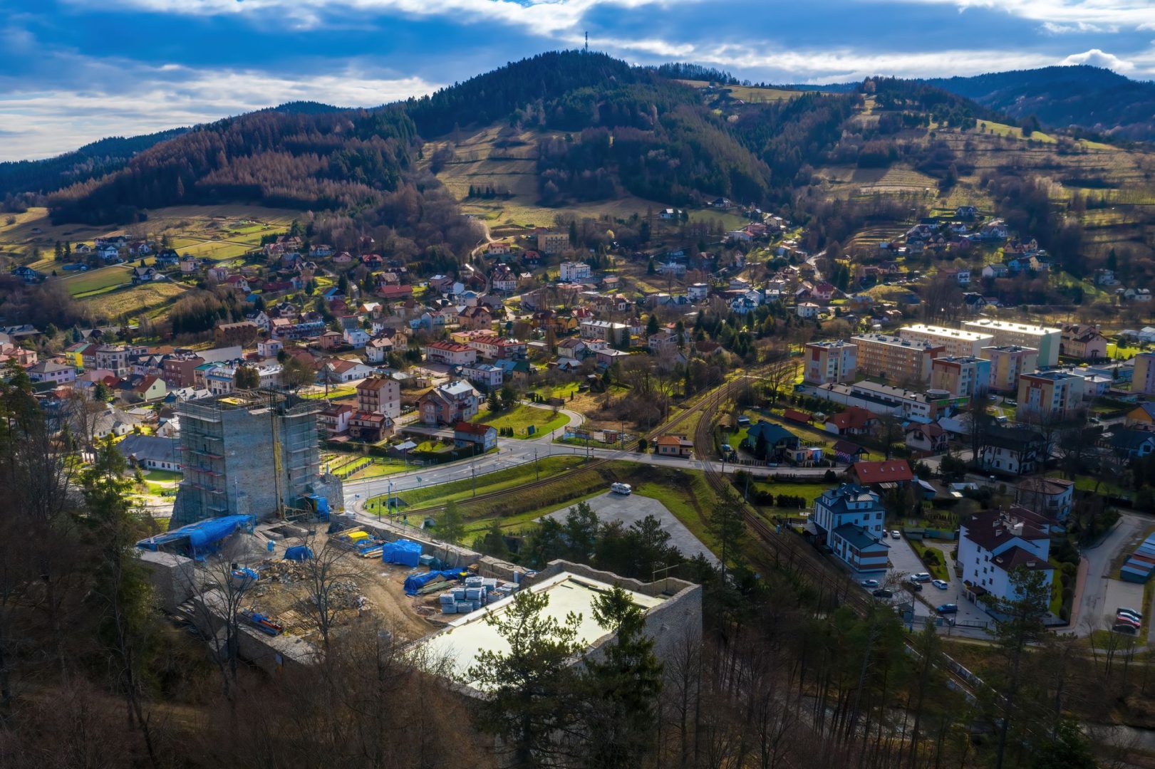 zamek Muszyna, odbudowa