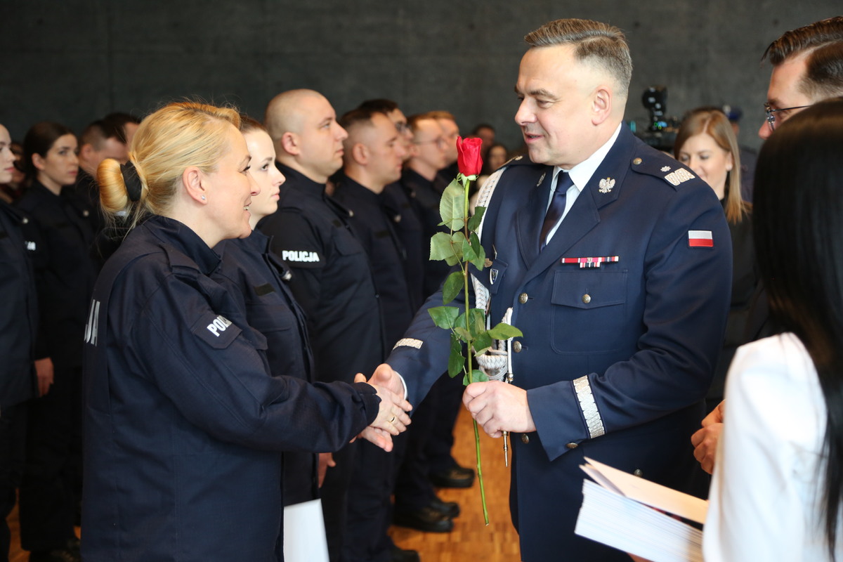 ślubowanie policjantów (8.03.2023)