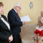Janina Florek, 100 lat, miasto Limanowa