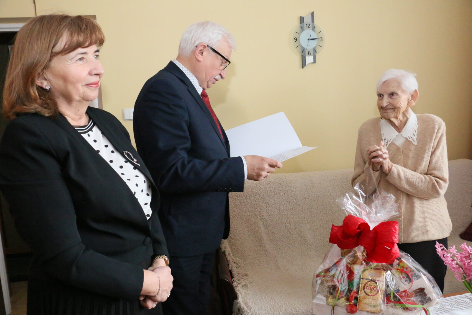 Janina Florek, 100 lat, miasto Limanowa