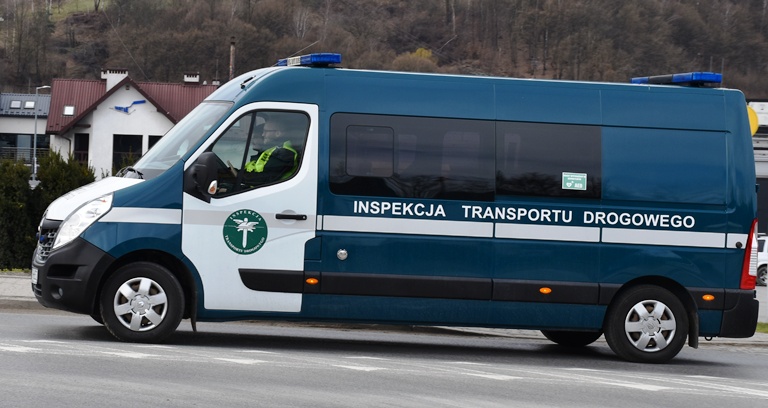 kontrole przewoźników, autobusów, powiat limanowski
