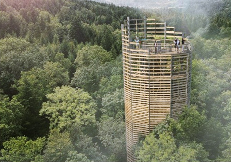 wieża widokowa, Dominikowice, Łysula