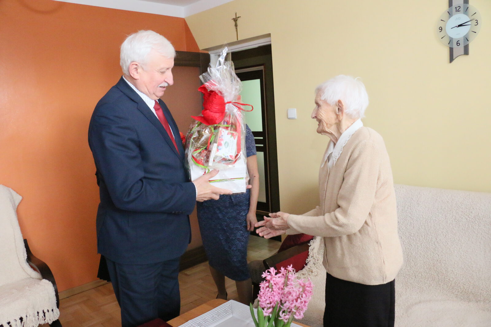 Janina Florek, 100 lat, miasto Limanowa
