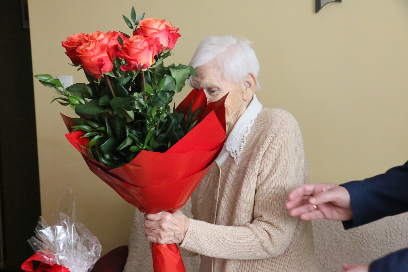 Janina Florek, 100 lat, miasto Limanowa