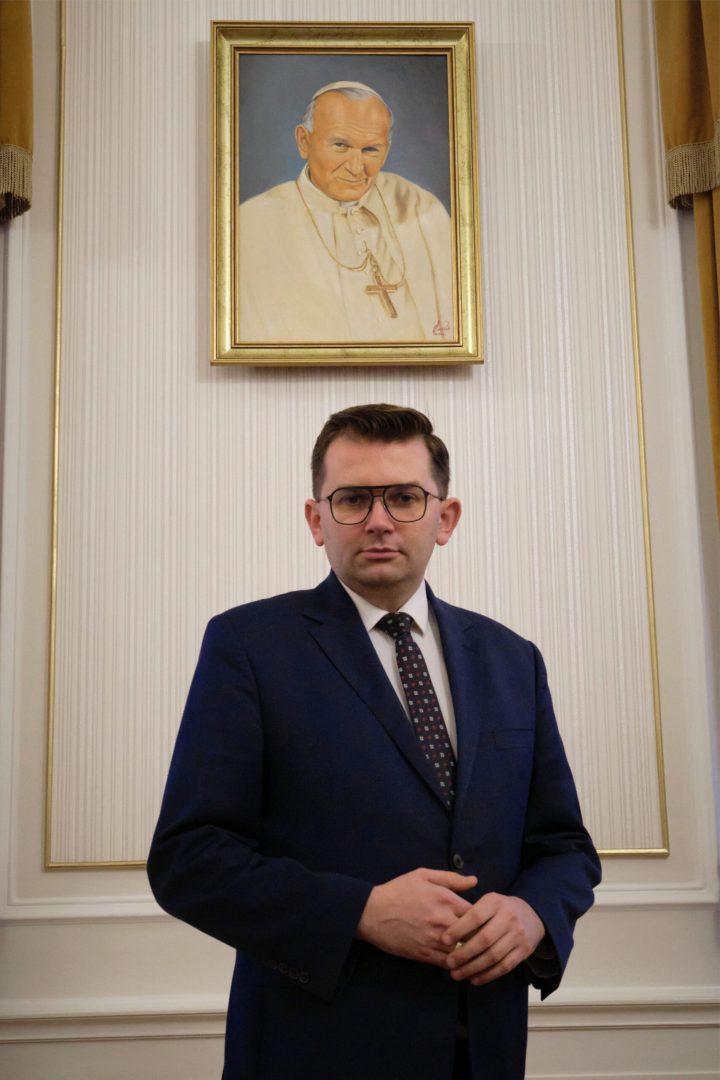 Łukasz Kmita, Jan Paweł II