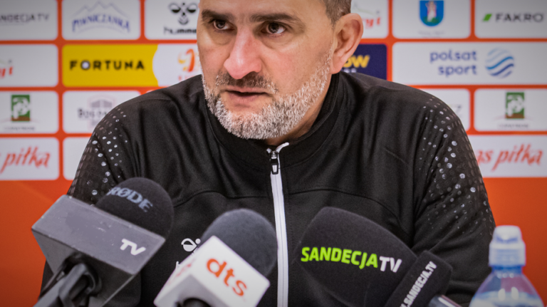 Zwycięstwo Sandecji w Tychach. Pomeczowa wypowiedź trenera oraz zdjęcia ze spotkania