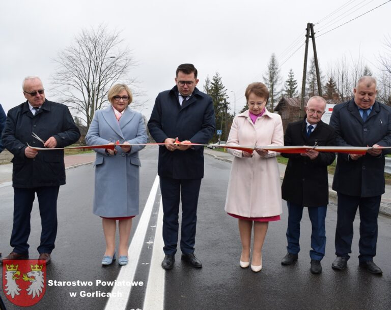 Wysowa-Zdrój. Uroczyście otwarto nowy most na drodze powiatowej