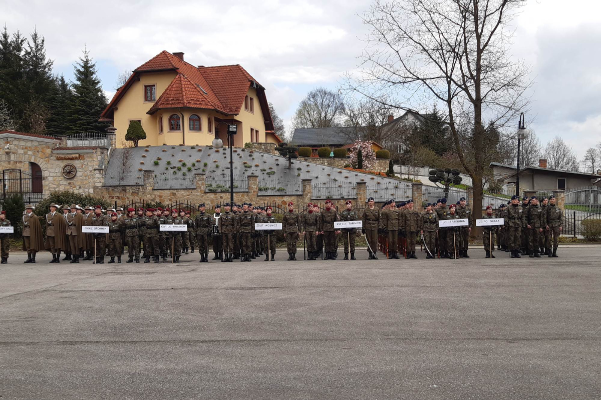 Strzelcy, Nowy Sącz, Przegląd Musztry