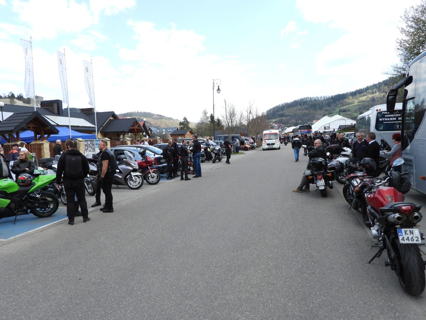 sezon motocyklowy, rozpoczęcie, Nowy Sącz, Stary Sącz, Muszyna, Zapopradzie 2023