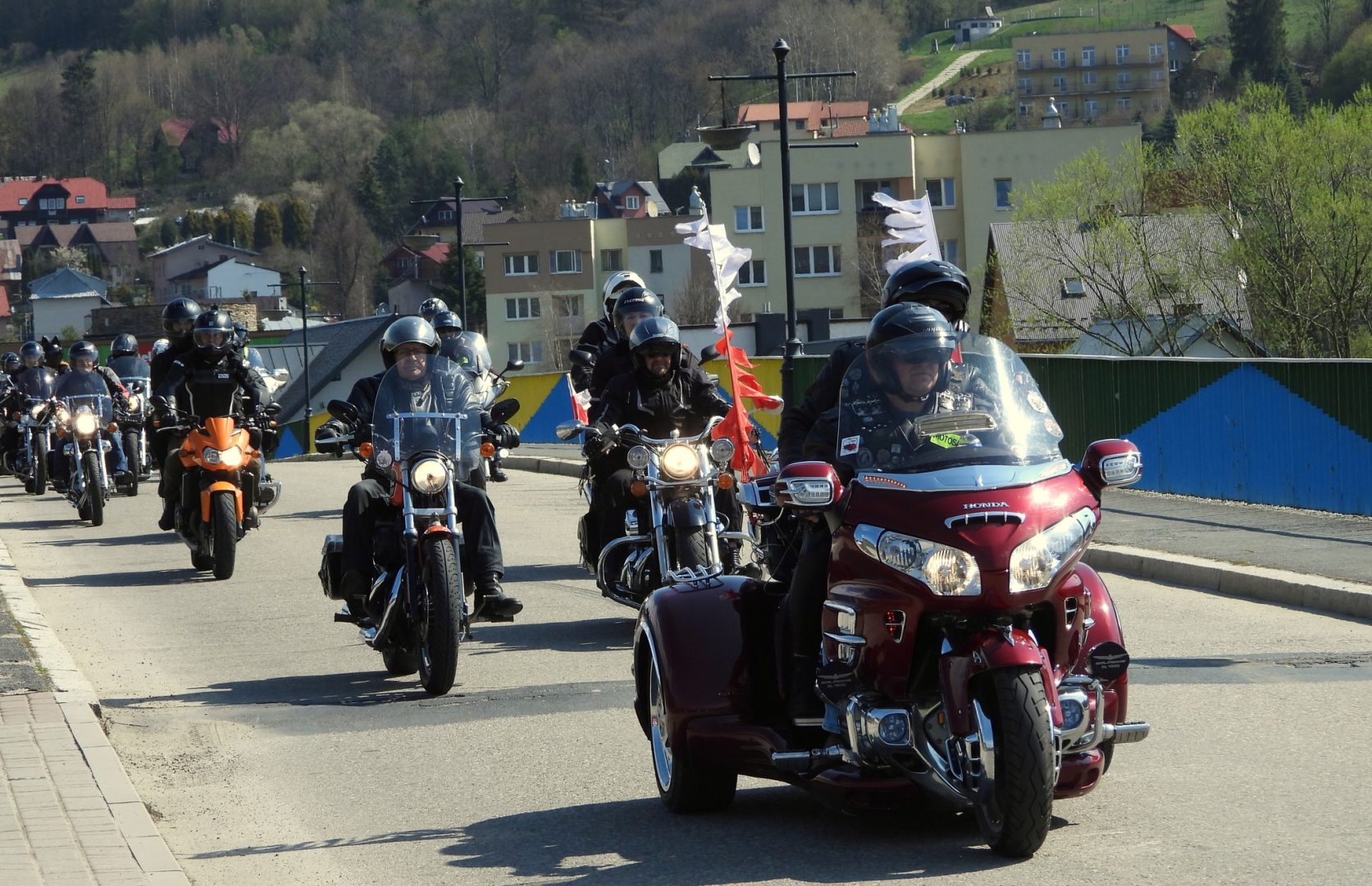 sezon motocyklowy, rozpoczęcie, Nowy Sącz, Stary Sącz, Muszyna, Zapopradzie 2023