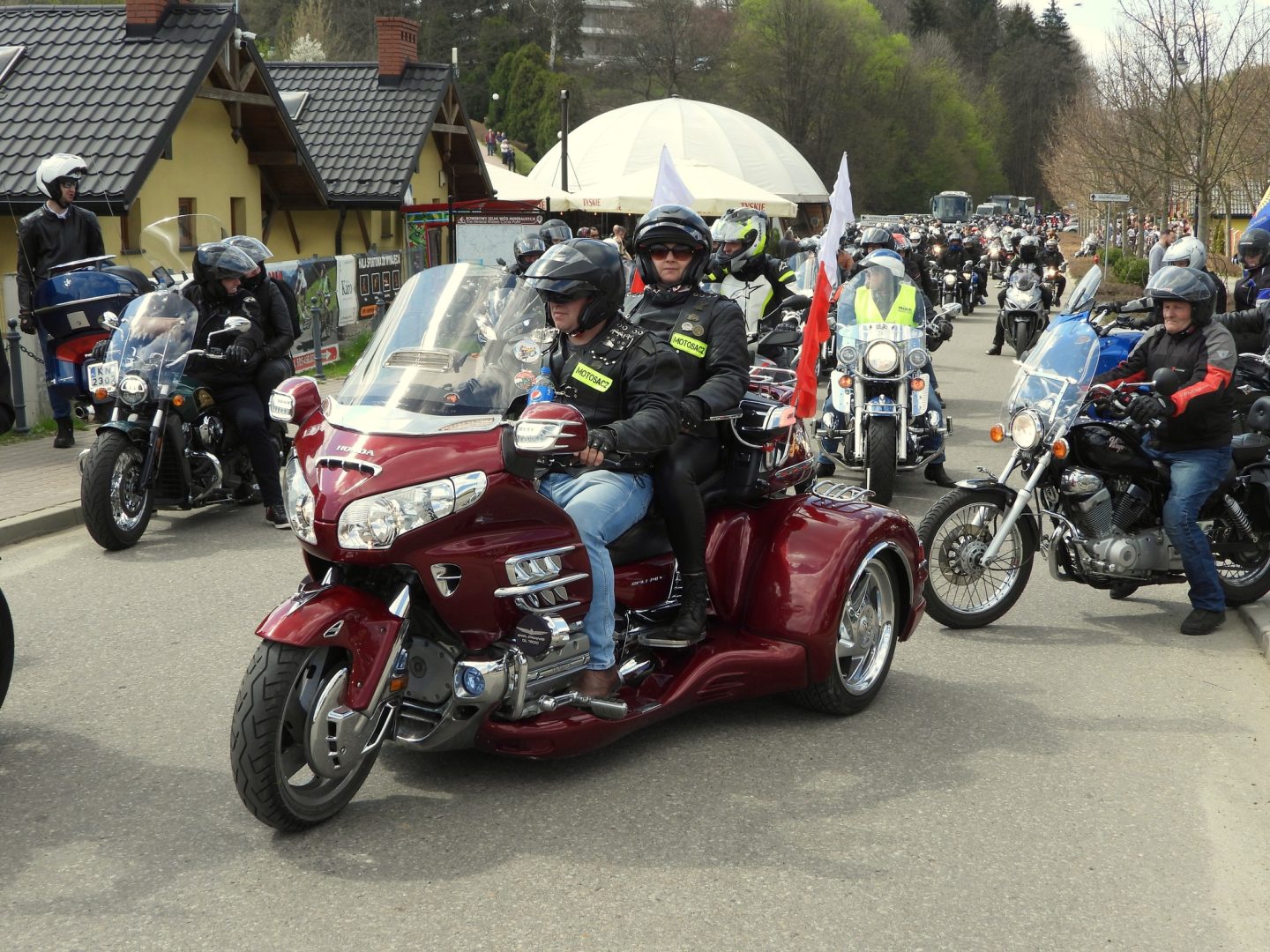 sezon motocyklowy, rozpoczęcie, Nowy Sącz, Stary Sącz, Muszyna, Zapopradzie 2023