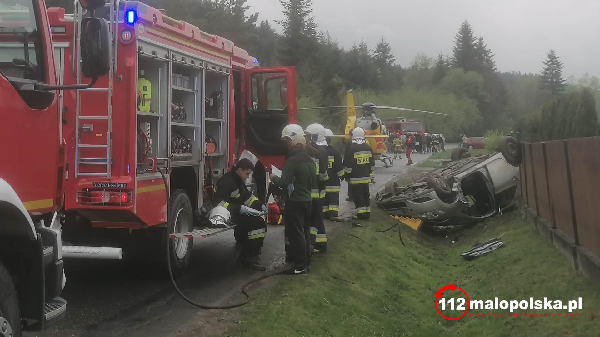 Olszana, wypadek