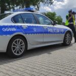 Policja, policjanci, kontrola, majówka na Sądecczyźnie