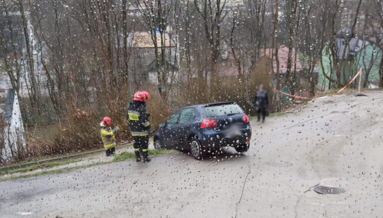 Krynica-Zdrój. Wracający z ćwiczeń strażacy ruszyli na pomoc