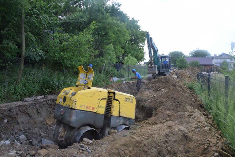 Rozbudowa sieci wodociągowej i kanalizacji w Gminie Stary Sącz