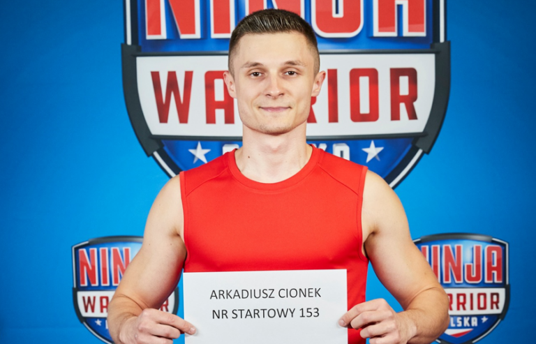 Gorliczanin Arkadiusz Cionek zaprezentuje się dziś na trasie Ninja Warrior Polska