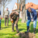 Świniarsko, Sądeckie Wodociągi, sadzenie drzew