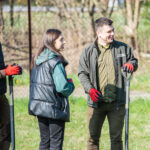 Świniarsko, Sądeckie Wodociągi, sadzenie drzew