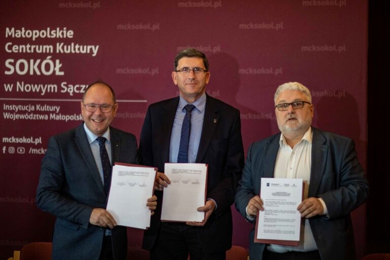 SKRZYDLATY NOWY SĄCZ – podpisanie porozumienia w MCK SOKÓŁ
