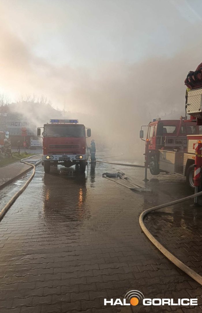 pożar Neonet Gorlice