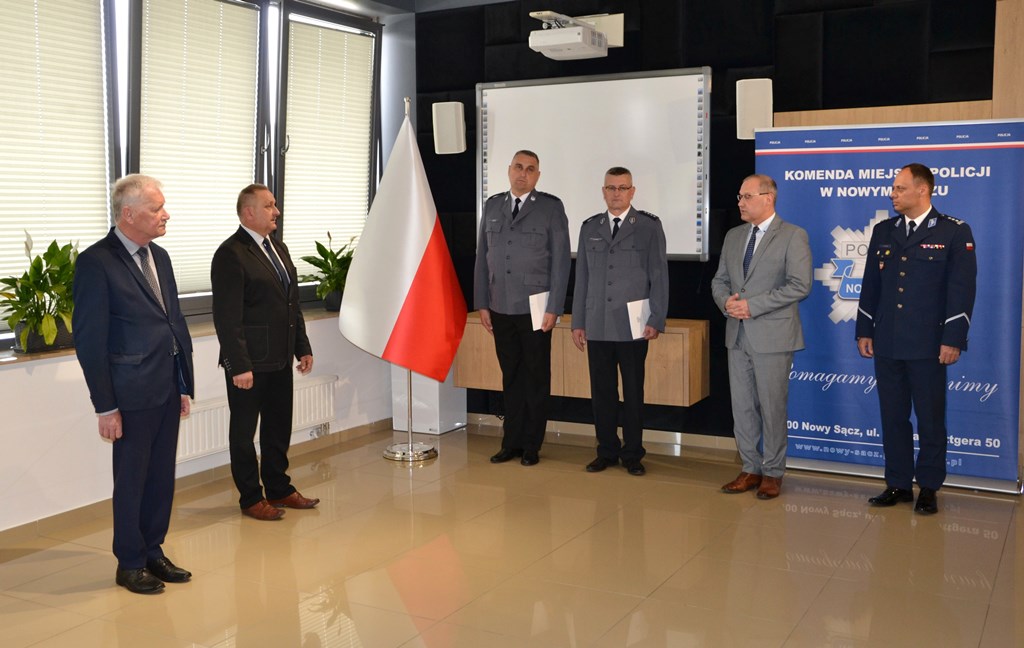 zmiany kadrowe w łososińskiej policji