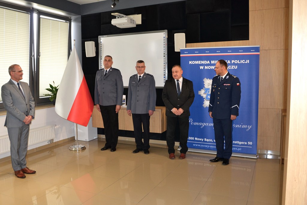 zmiany kadrowe w łososińskiej policji