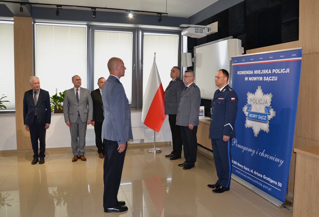 zmiany kadrowe w łososińskiej policji