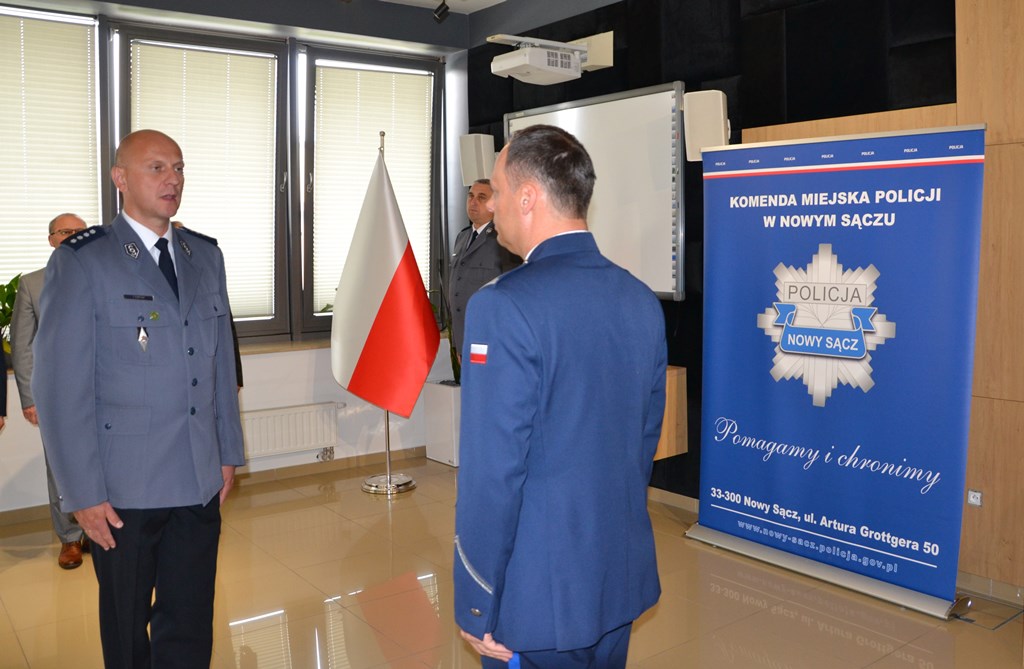 zmiany kadrowe w łososińskiej policji