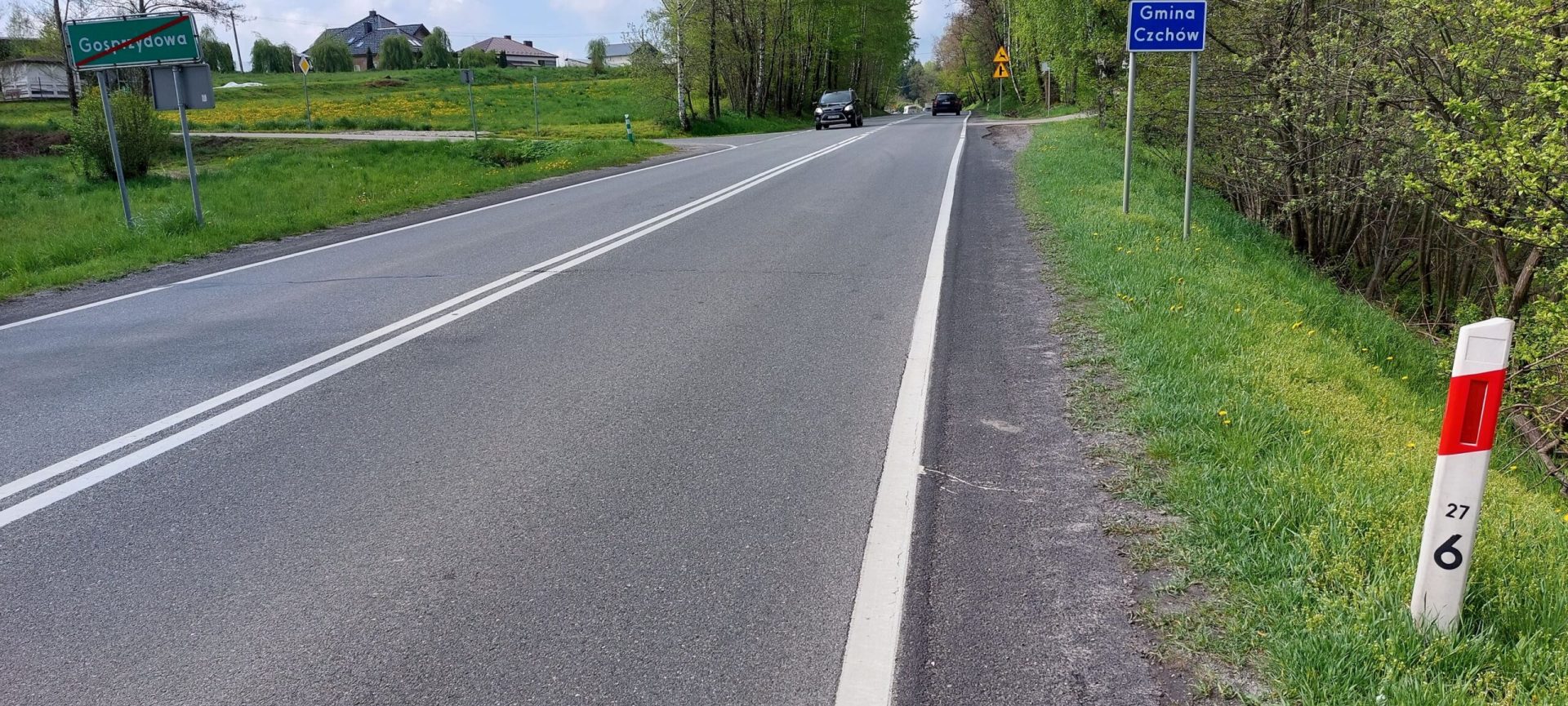 DK 75, remont, Tymowa