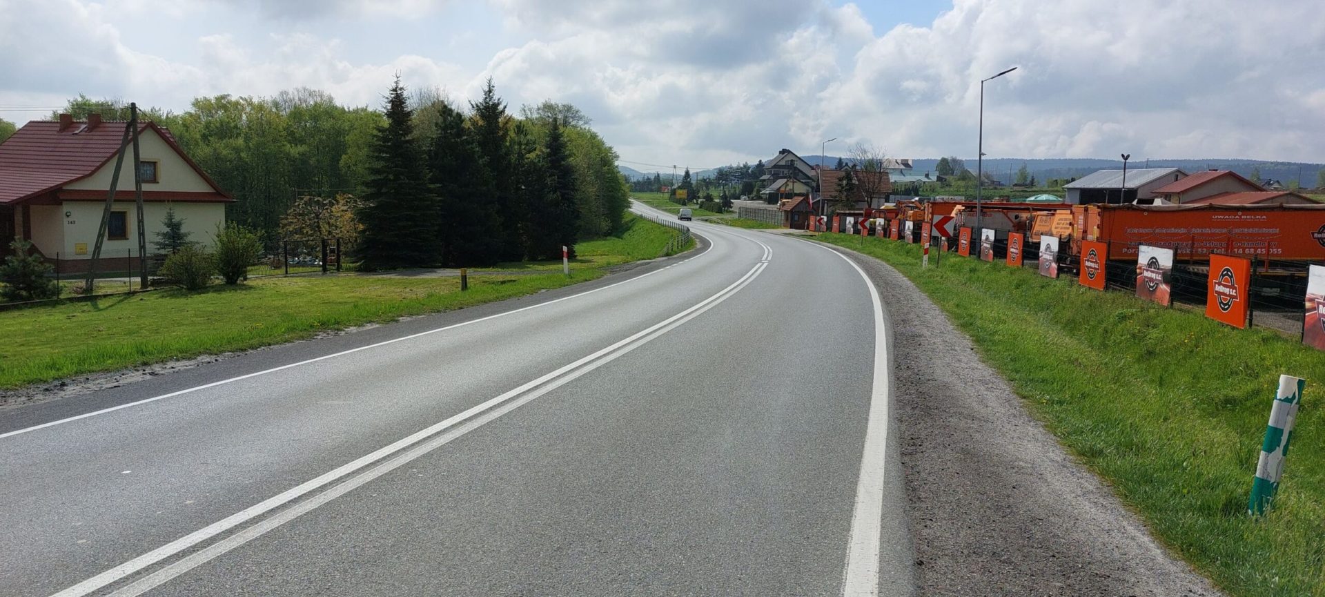DK 75, remont, Tymowa