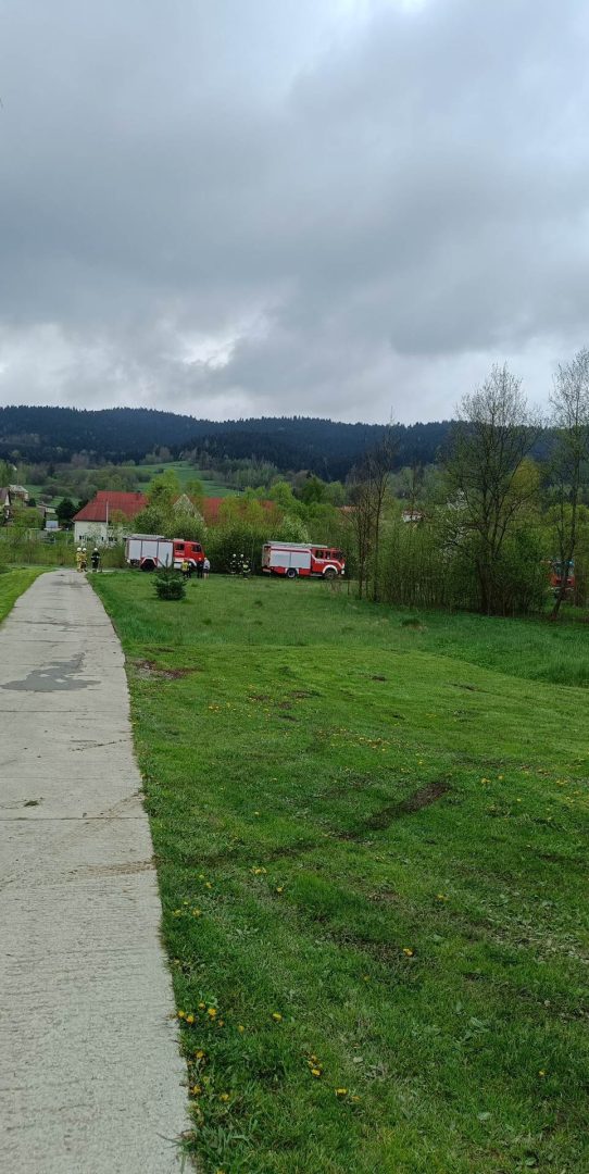 Mszalnica, przerwany gazociąg