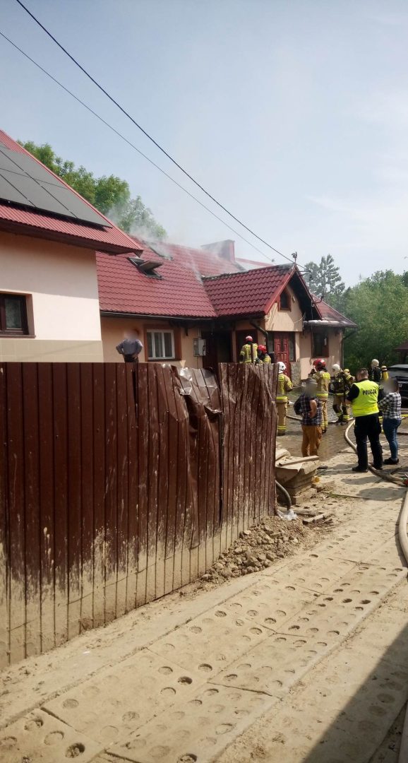 pożar Korzenna