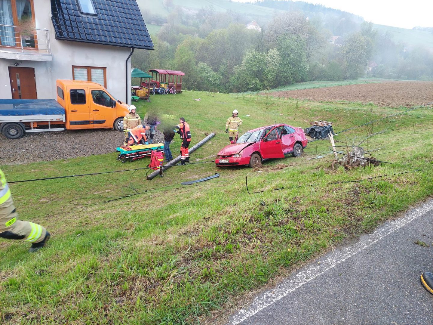 zderzenie Niecew