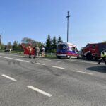 Siekierczyna, wypadek motocyklisty