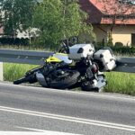 Siekierczyna, wypadek motocyklisty